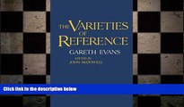 different  The Varieties of Reference (Clarendon Paperbacks)