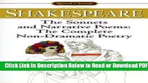 [Get] The Sonnets and Narrative Poems: The Complete Non-Dramatic Poetry Free Online