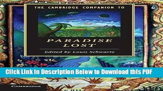 [Read] The Cambridge Companion to Paradise Lost Popular Online