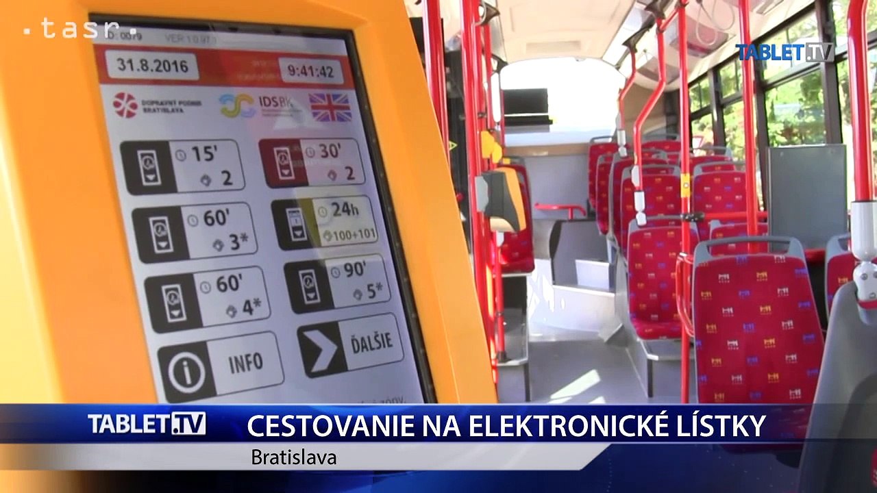 V ponuke elektronických lístkov budú aj tie s platnosťou 24 a 72 hodín