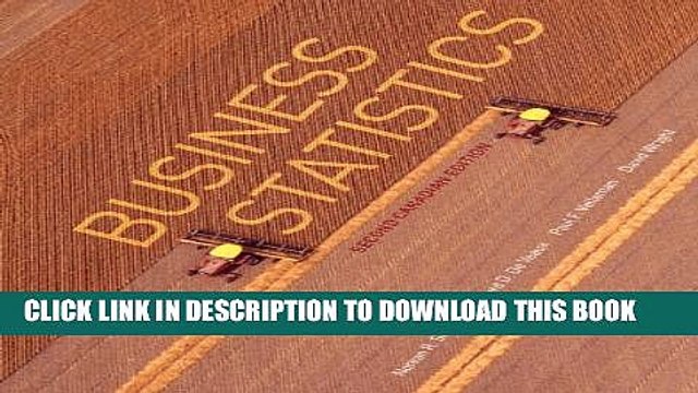 [PDF] Business Statistics, Second Canadian Edition (2nd Edition) Full Online