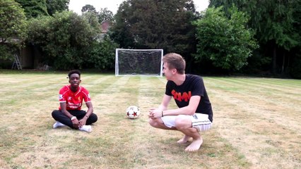 GARDEN FOOTBALL CHALLENGES!!