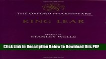 [Read] The Oxford Shakespeare: The History of King Lear: The 1608 Quarto Free Books