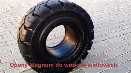 Opony Magnum Camso - do wózków widłowych. Opony superelastyczne.
