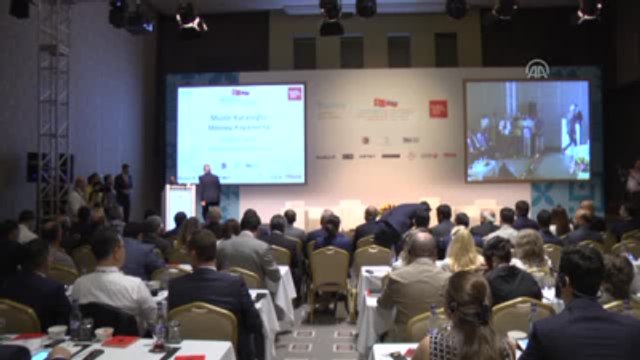 Karaloğlu, Türel ve Pasche Türkiye - Rusya Medya Forumunun Açılışında Konuştu