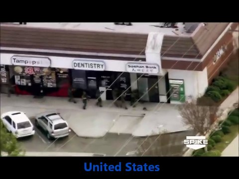 Interventions sur des prises d'otages en Russie et USA... Belles différences !