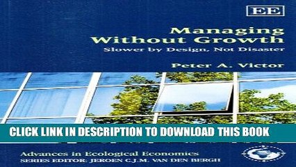 [PDF] Managing Without Growth: Slower by Design, Not Disaster Popular Online
