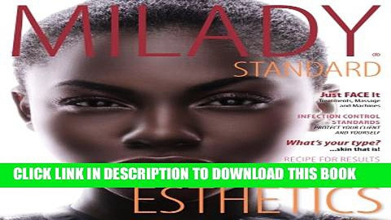 [PDF] Milady Standard Esthetics: Fundamentals Full Colection