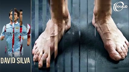 Footballers Feet ● Messi ... Ronaldo ... Di Maria ...Pique