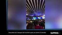 Allemagne : Évacuation de l'aéroport de Francfort après une alerte à la bombe