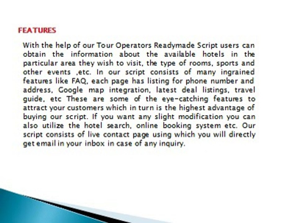 Makemytrip Script - InetSolution