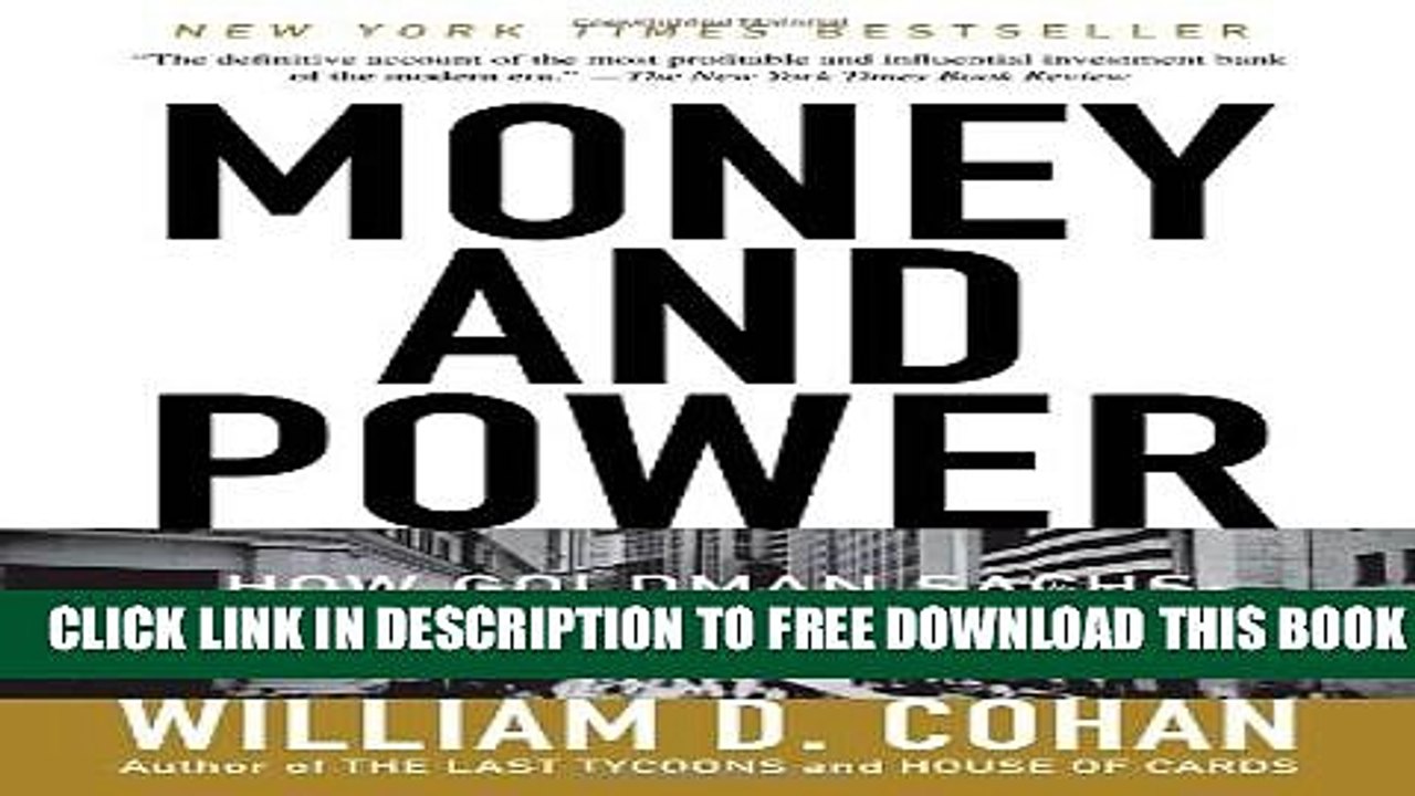 [PDF] Money and Power: How Goldman Sachs Came to Rule the World Popular Online