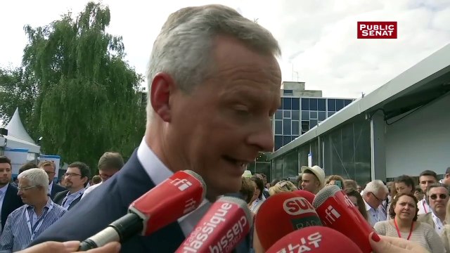 Bruno Le Maire appelle Emmanuel Macron à « se confronter électoralement » à François Hollande