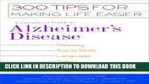 [PDF] A Caregiver s Guide to Alzheimer s Disease: 300 Tips for Making Life Easier Popular Online