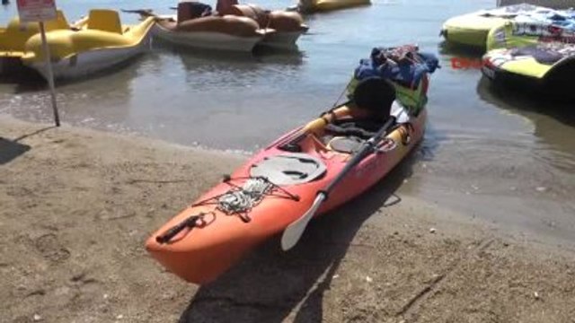 Bodrum Duyarlılık Yaratmak İçin Kanoyla 650 Mil Kürek Çekecek