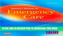 New Book Sheehy s Manual of Emergency Care