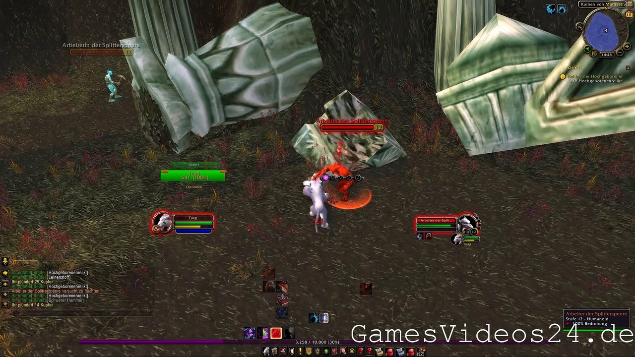 World of Warcraft Quest: Relikte der Hochgeborenen (Allianz)