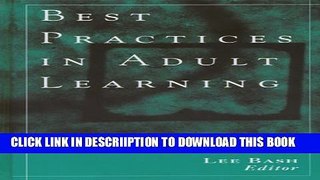 [New] Best Practices in Adult Learning (JB - Anker) Exclusive Full Ebook