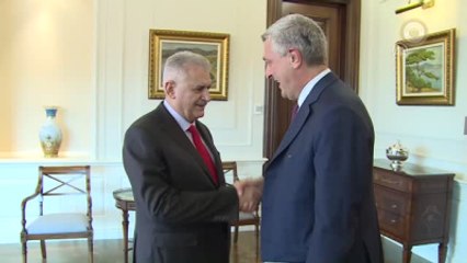 Başbakan Yıldırım, BM Mülteciler Yüksek Komiseri Grandi'yi Kabul Etti