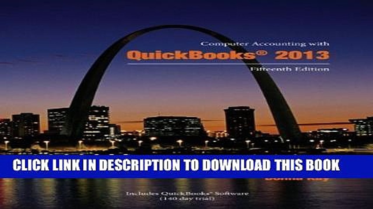 [Read PDF] Computer Accounting with QuickBooks 2013 by Kay, Donna Published by McGraw-Hill/Irwin