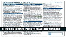 [Read PDF] QuickBooks Pro 2014 Quick Reference Training Card - Laminated Guide Cheat Sheet