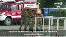 Amatrice mourns victims of Italy's deadly quake