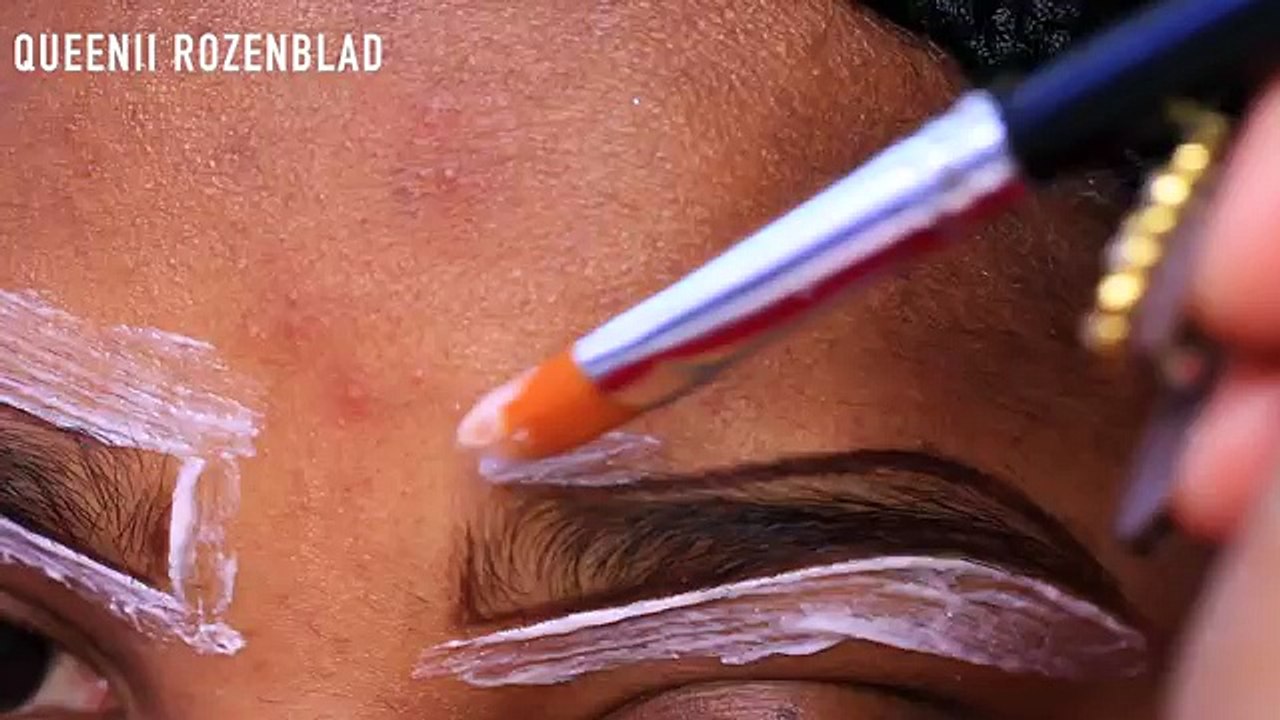 How I groom my brows at home - Queenii Rozenblad