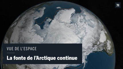 Video herunterladen: Six mois de fonte de l'Arctique, depuis l'espace