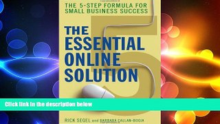 READ book  The Essential Online Solution: The 5-Step Formula for Small Business Success  BOOK
