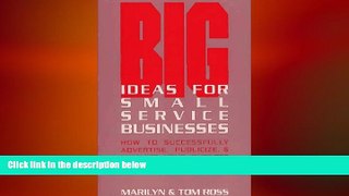 FREE PDF  Big Ideas For Small Service Businesses: How To Successfully Advertise, Publicize,