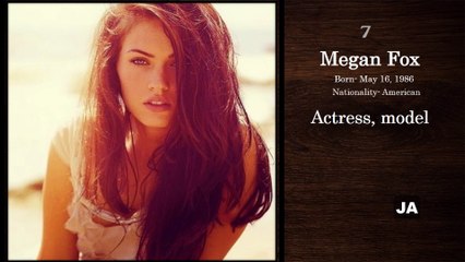 Top 20 most beautiful women of the 21st century