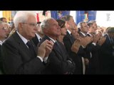 Amatrice (RI) - Mattarella alle Esequie solenni delle vittime del terremoto (30.08.16)