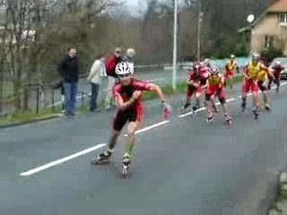 Course de roller de Chambéry le vieux. Vidéo 3