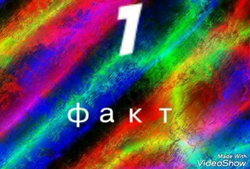 Топ 5 фактов обо мне.