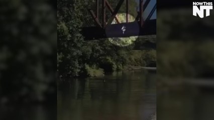 Mothers Cheers While 4-Year-Old Son Is Thrown Off Bridge