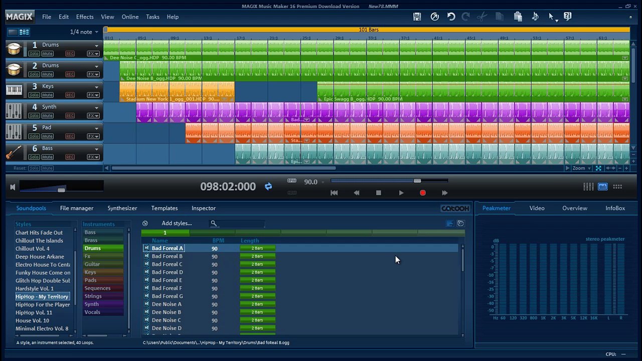Magix Music Maker - Hip Hop My territory