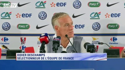 Deschamps : "Antoine Griezmann est dans le sens du collectif"