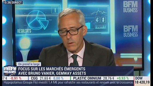 On prend le large: Les émergents surperforment de manière très nette depuis le Brexit , Bruno Vanier - 31/08