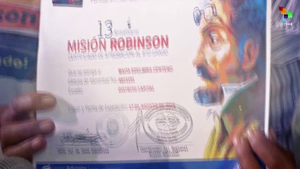 Learning to read at 77, Thanks to Venezuelan Program