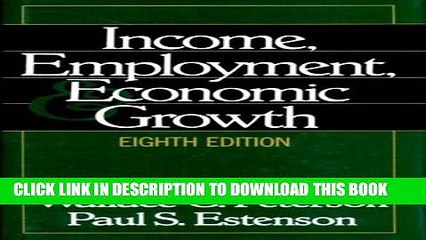 [PDF] Income, Employment, and Economic Growth (Eighth Edition) Full Collection