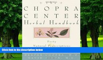 Big Deals  The Chopra Center Herbal Handbook: Forty Natural Prescriptions for Perfect Health  Free