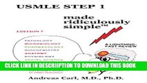 [PDF] USMLE Step 1 Made Ridiculously Simple (2016) Exclusive Full Ebook