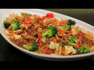 دجاج صيني مع خضار | الشيف شربيني