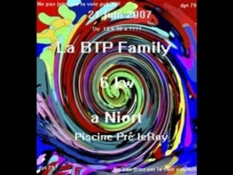 Fete de la Zik 2K7 par la BTP Family et R'n'T