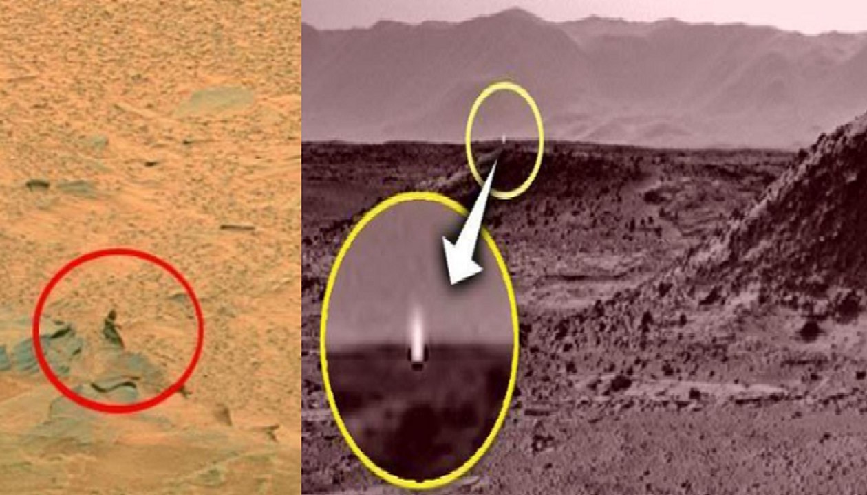 5 Most MYSTERIOUS Photos From Mars