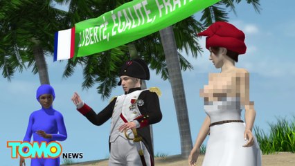 French prime minister suggests naked bosoms better represent France than headscarves