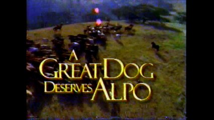 1995 Alpo Dog Food Commercial