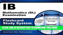 [PDF] IB Mathematics (SL) Examination Flashcard Study System: IB Test Practice Questions   Review