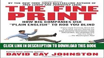 [PDF] The Fine Print: How Big Companies Use 