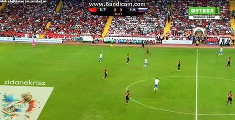 Turkey 1st Big Chance - Turkey vs Russia - Friendly Match - 31/08/2016